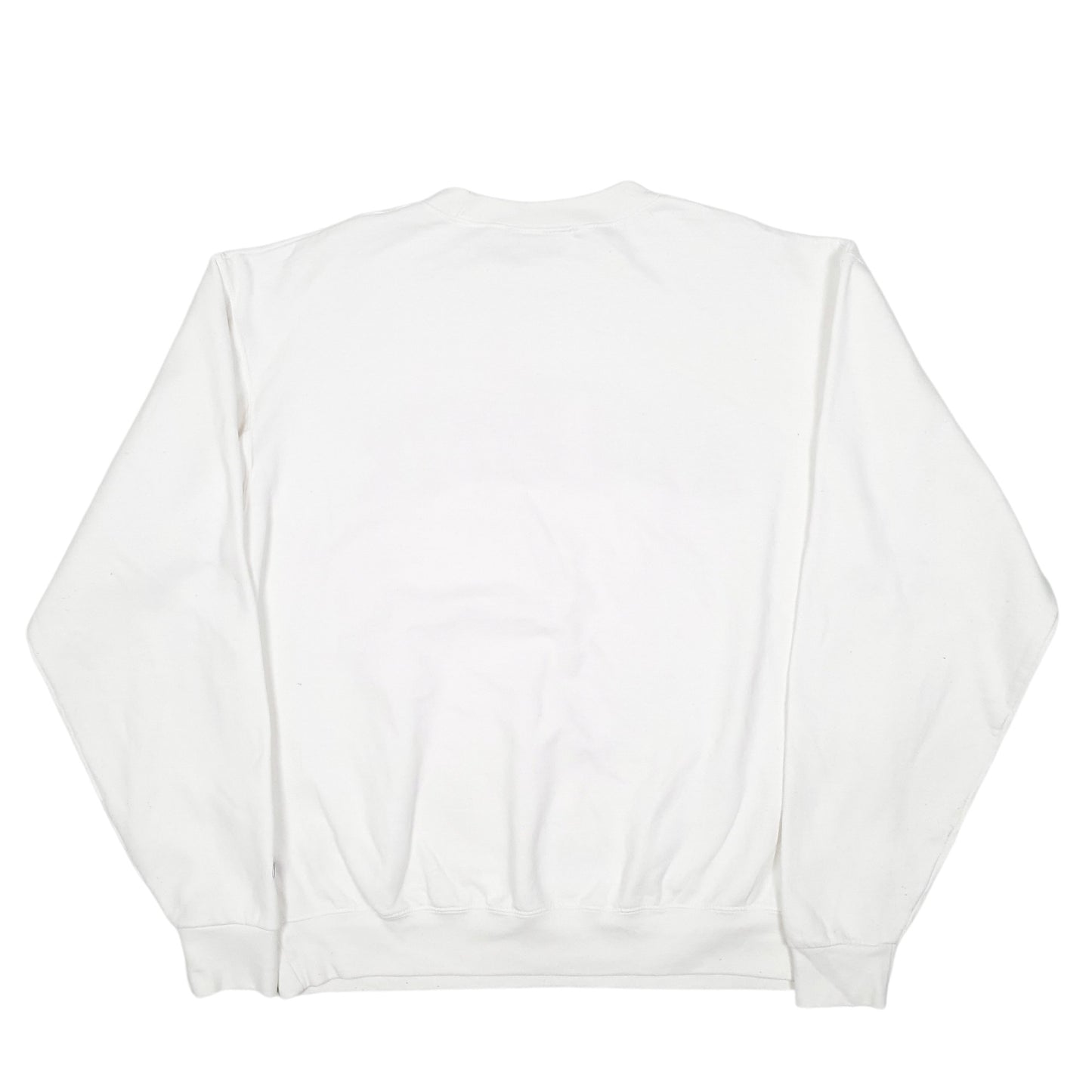 Mens White Champion Ohio State College USA Spellout Crewneck Jumper