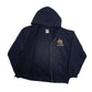 Mens Black Gildan  Full Zip Jumper