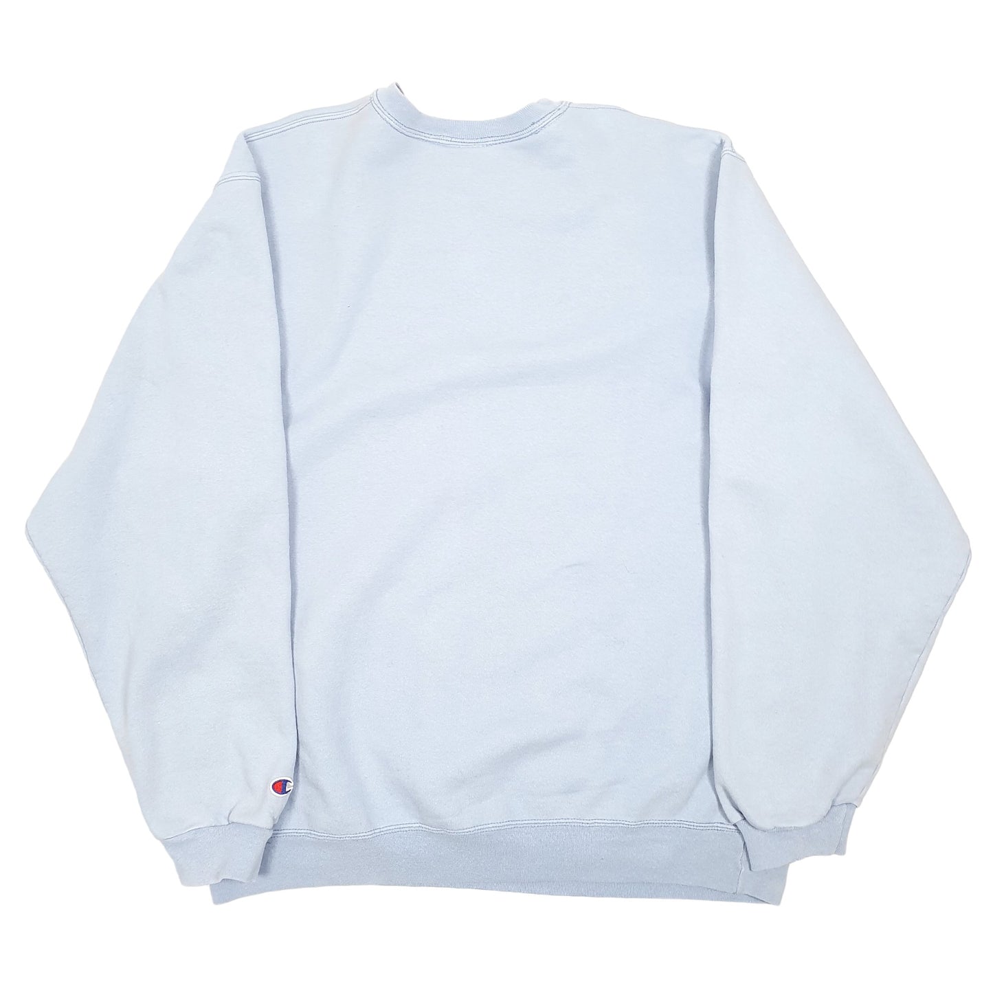 Mens Blue Champion Vintage 2000s Crewneck Jumper