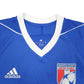 Mens Blue Adidas Warren County Soccer Academy Football Climacool Short Sleeve T Shirt
