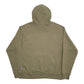 Mens Khaki Champion Spellout Hoodie Jumper