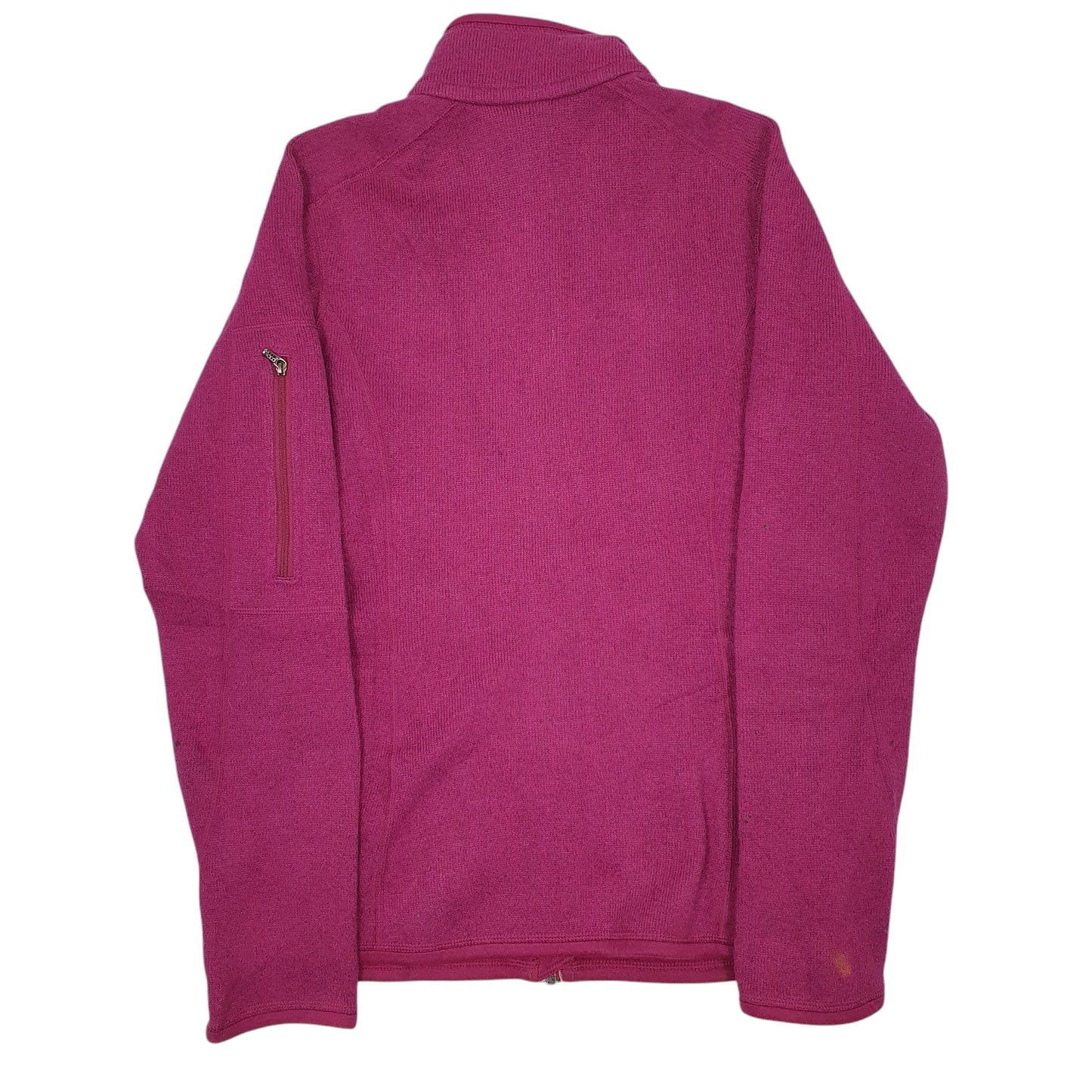 Womens Purple Patagonia  Full Zip Jumper