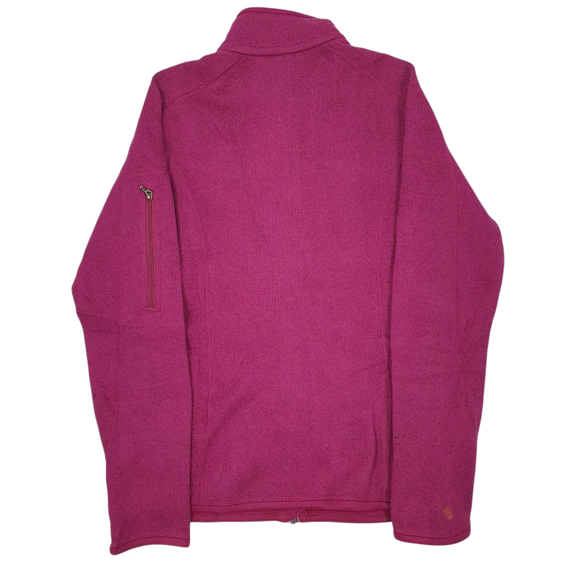 Womens Purple Patagonia  Full Zip Jumper