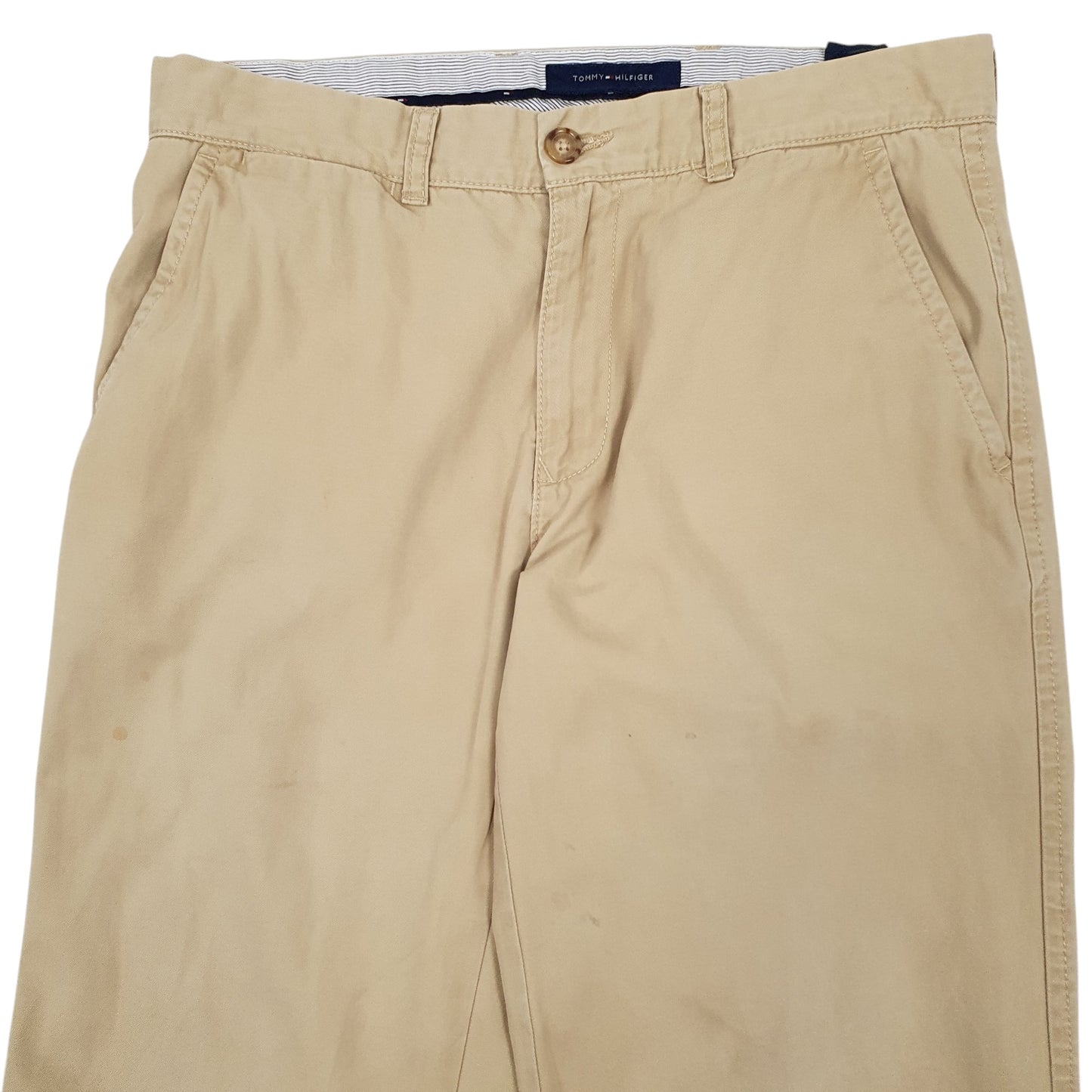 Mens Beige Tommy Hilfiger  Chino Trousers