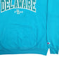 Mens Blue Champion University Of Delaware Spellout Hoodie Jumper