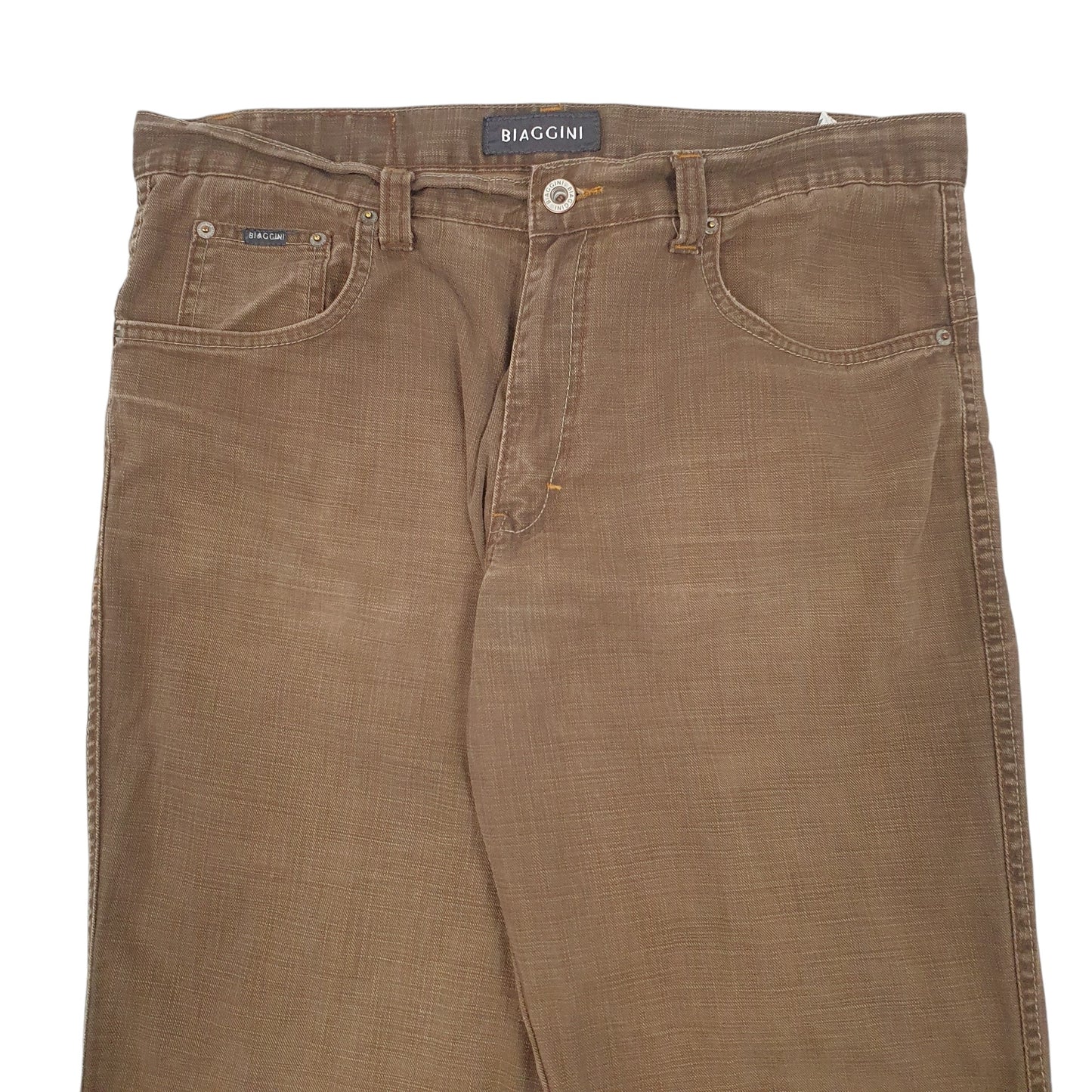 Mens Beige Biaggini  Casual JeansW36 L32