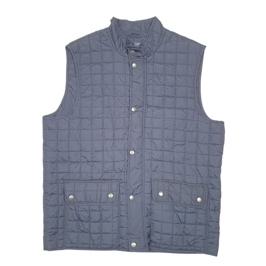 Mens Navy Ralph Lauren Vest Padded Full Zip Coat