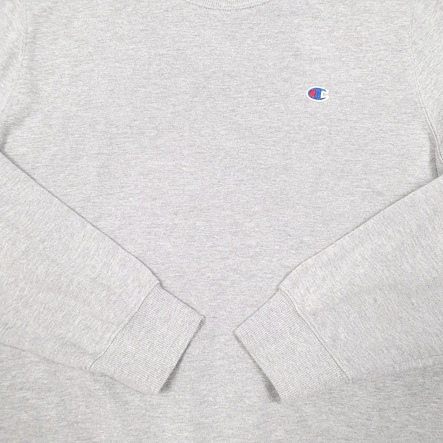 Mens Grey Champion  Crewneck Jumper
