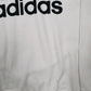 Womens White Adidas  Hoodie Jumper