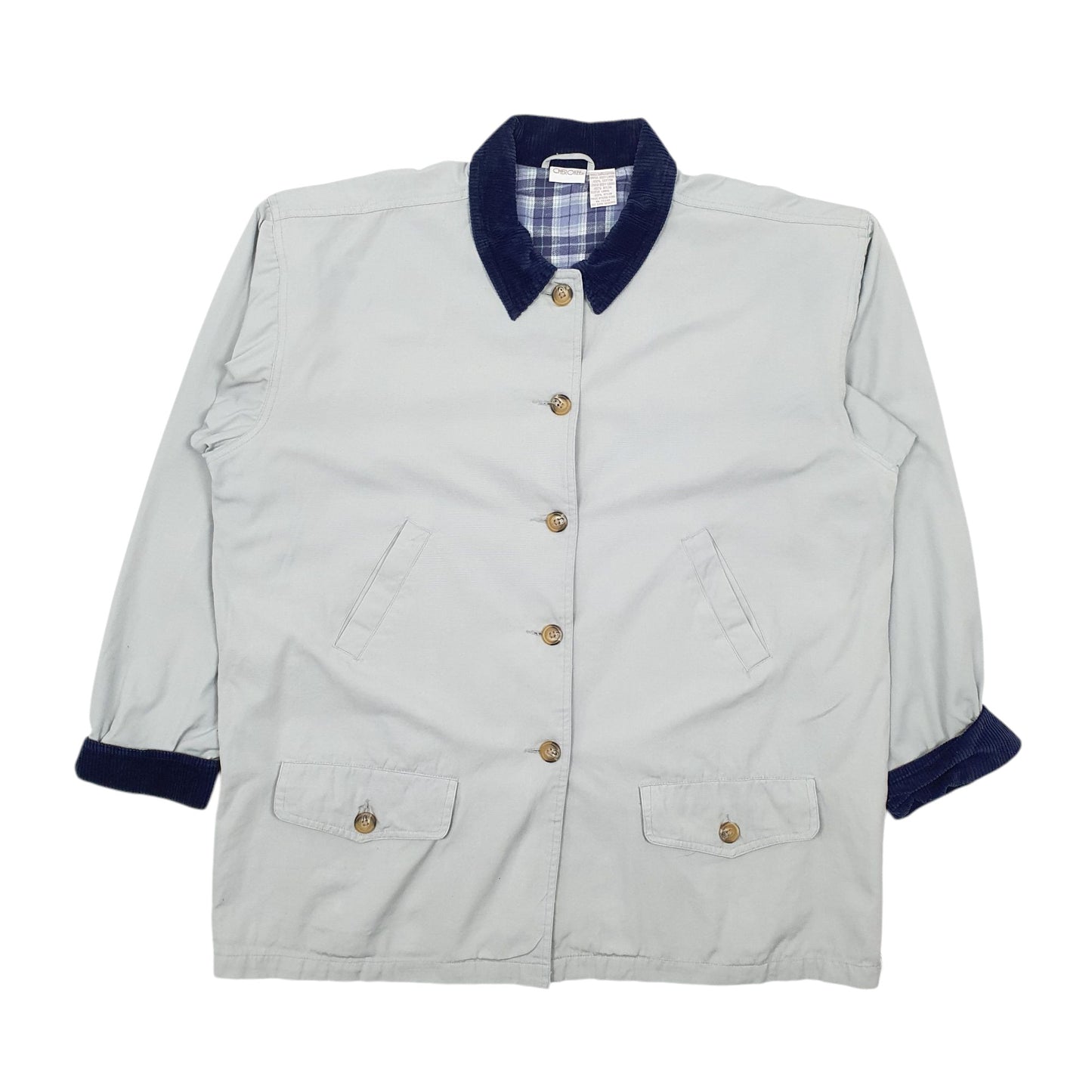 Mens Grey Cherokee Vintage 80s/90s  Coat