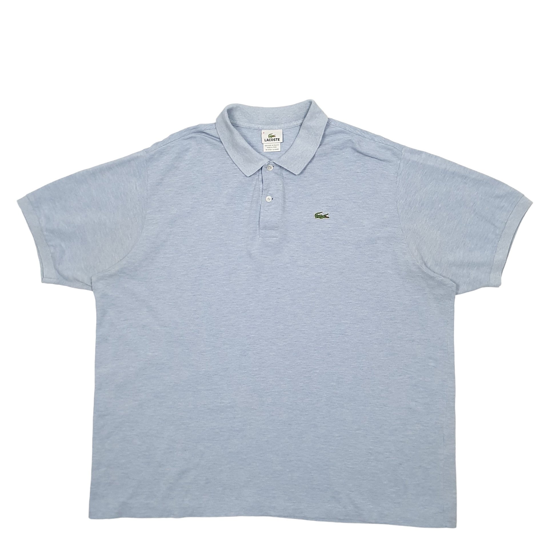 Mens Blue Lacoste  Short Sleeve Polo Shirt