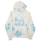 Mens White Champion Tie Dye Hoodie Jumper