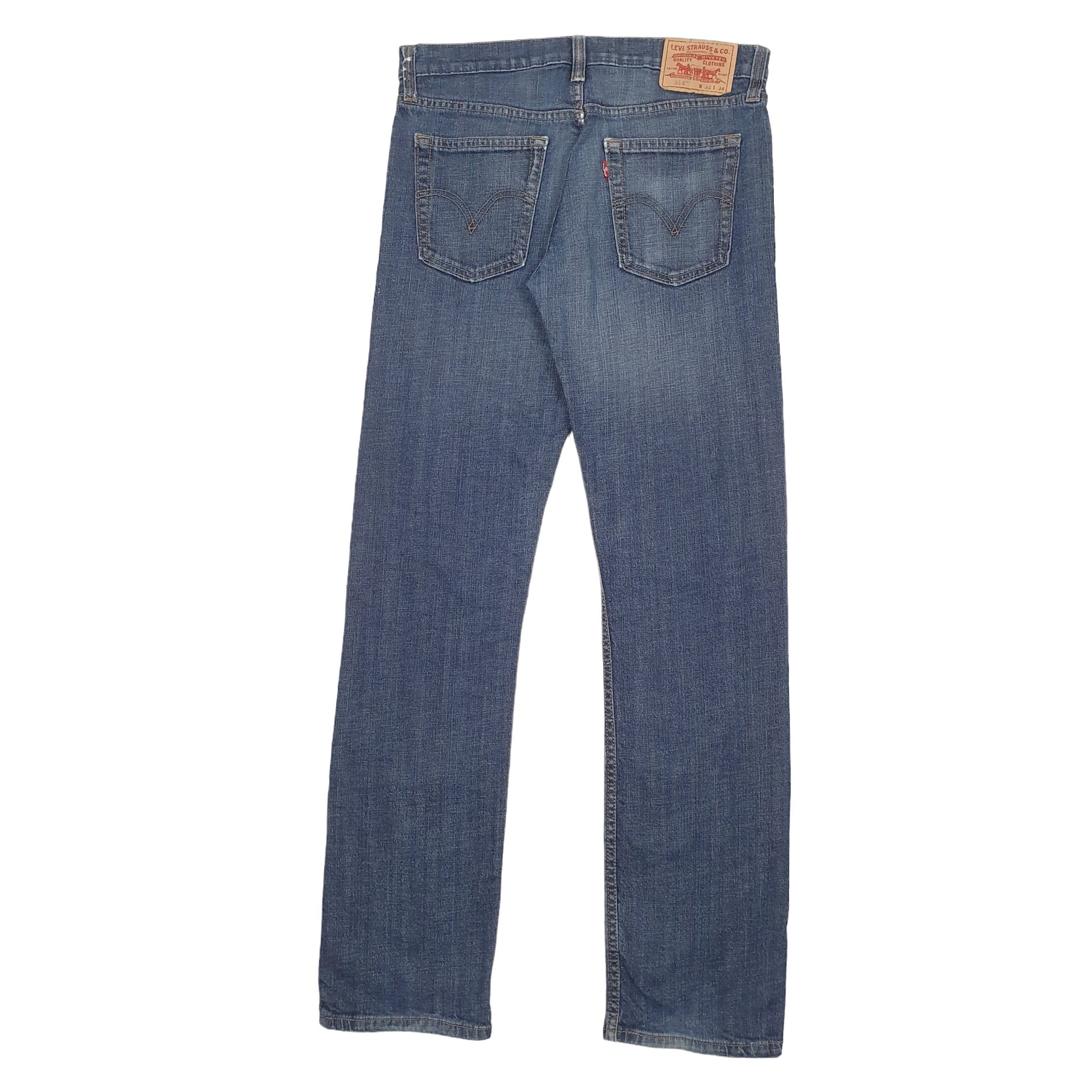 Mens Blue Levis  514 JeansW32 L34
