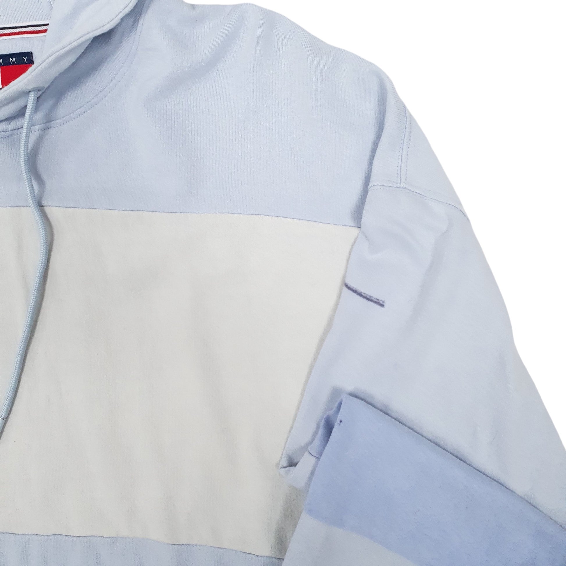 Mens Blue Tommy Hilfiger Jeans Hoodie Jumper