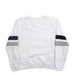 Womens White Fila Spellout Crewneck Jumper