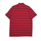 Mens Red Lacoste  Short Sleeve Polo Shirt