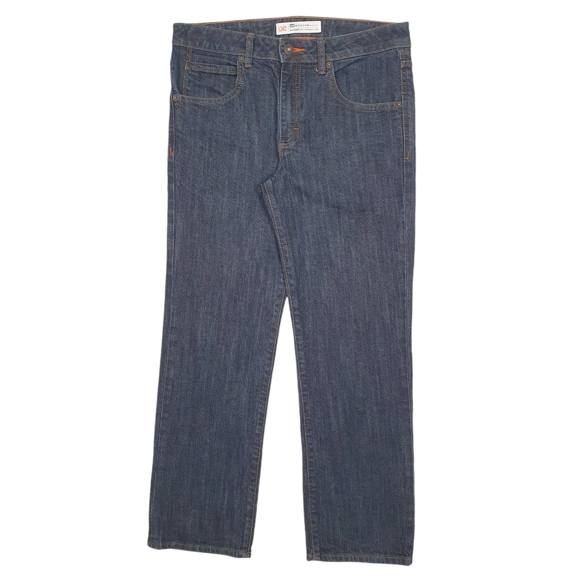 Mens Blue Lee Modern Casual JeansW33 L30