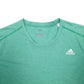 Mens Green Adidas Climalite Short Sleeve T Shirt