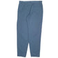 Mens Blue Anllel Vintage Double Pleated Chino Trousers