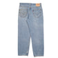 Mens Blue Levis  550 JeansW34 L30