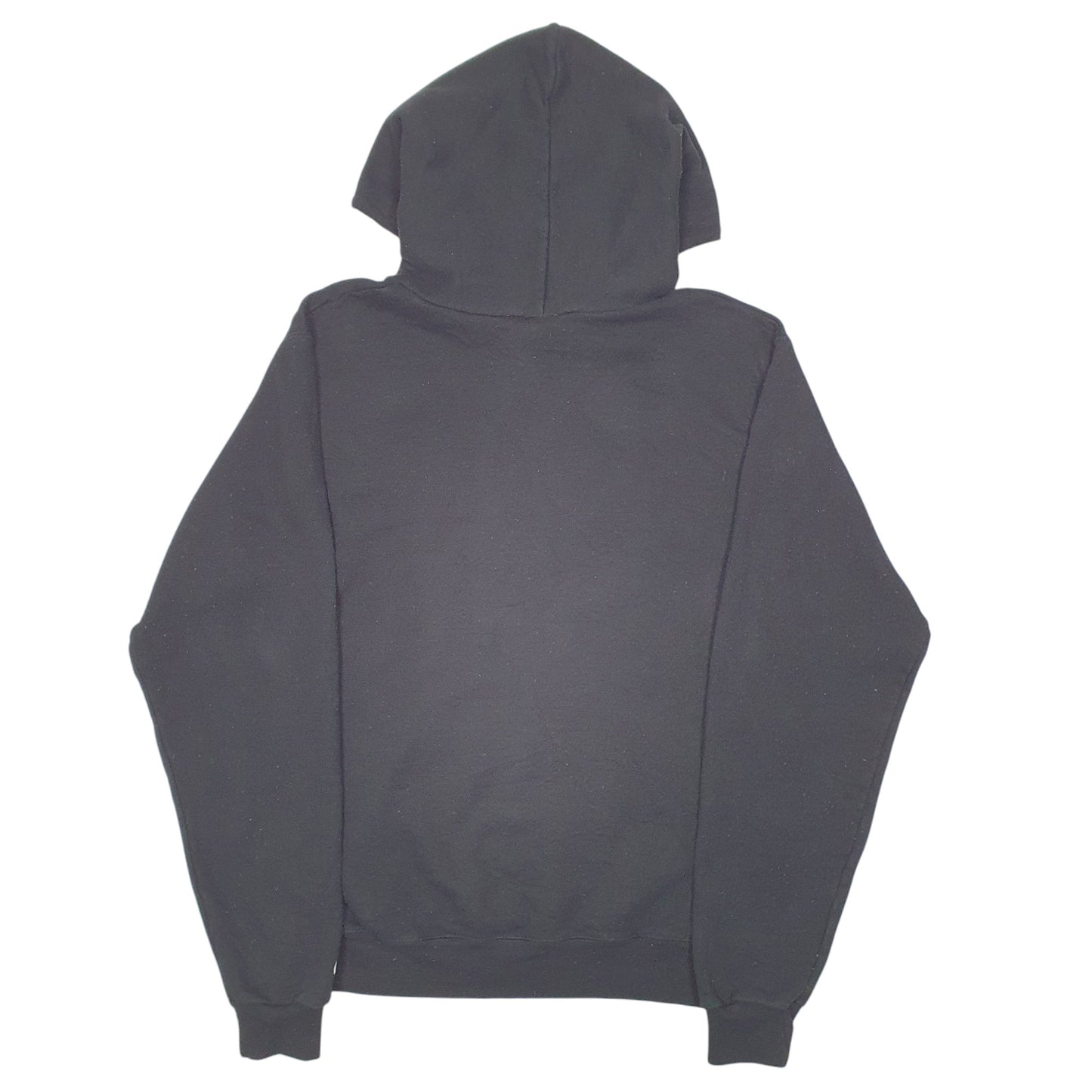 Mens Black Champion Ball State University USA Spellout Hoodie Jumper