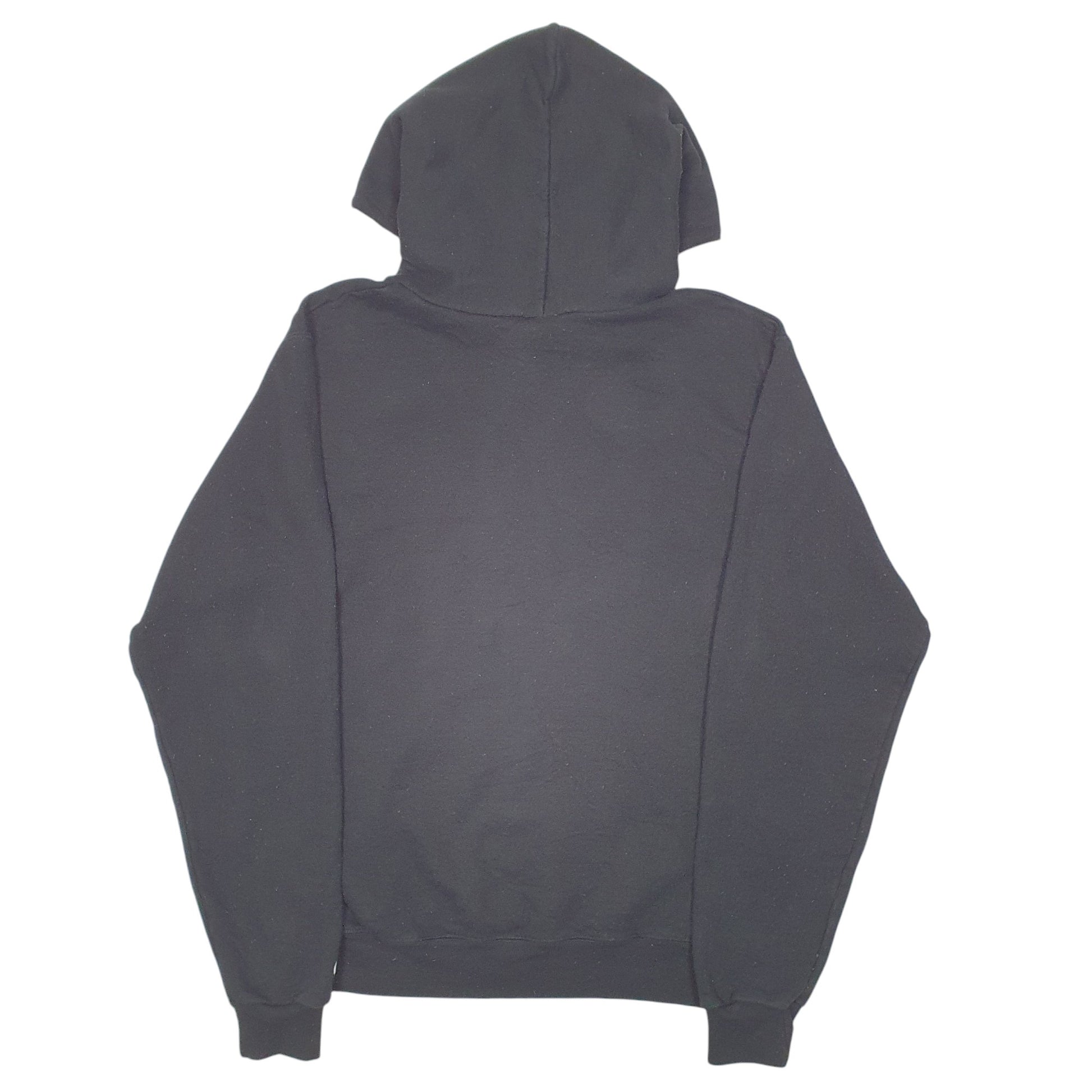 Mens Black Champion Ball State University USA Spellout Hoodie Jumper