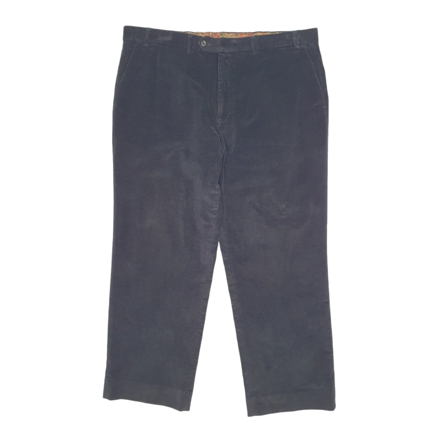 Mens Black Lauren Ralph Lauren  Corduroy Trousers