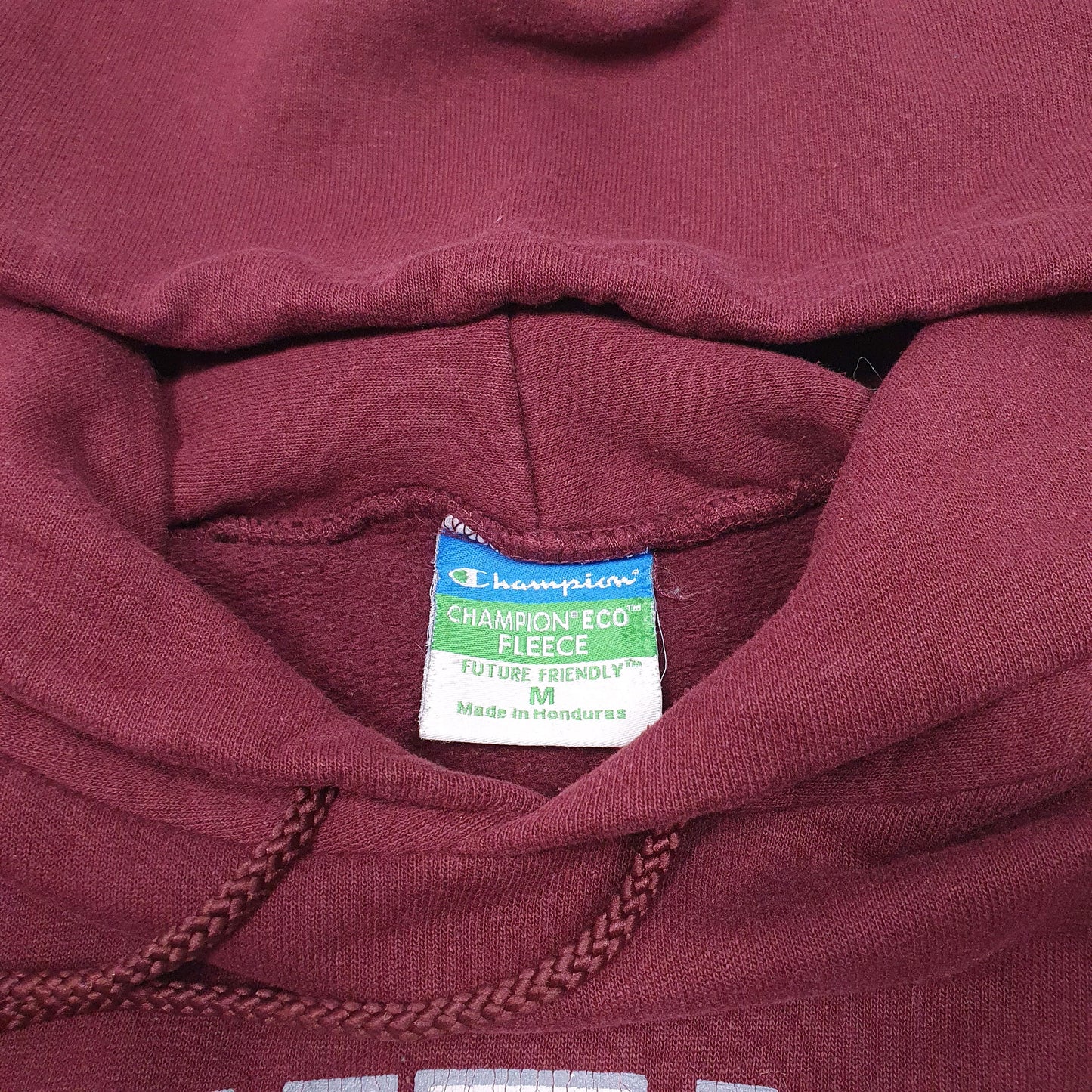 Mens Burgundy Champion Montana University Grizzlies USA Hoodie Jumper