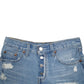 Womens Blue Levis 501 Denim Jorts Denim Shorts
