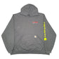 Mens Grey Carhartt Workwear Invision Construction Hoodie Jumper
