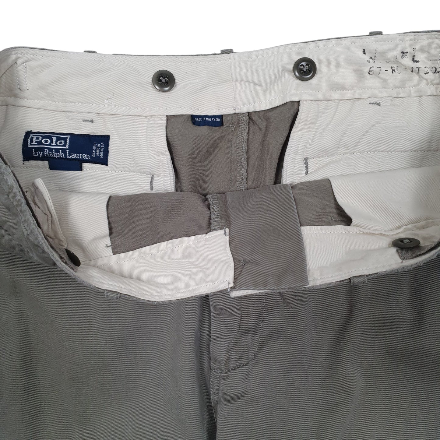Mens Grey Polo Ralph Lauren  Chino Trousers