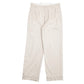 Mens Cream Levis Vintage 80s Double Pleated Chino Trousers