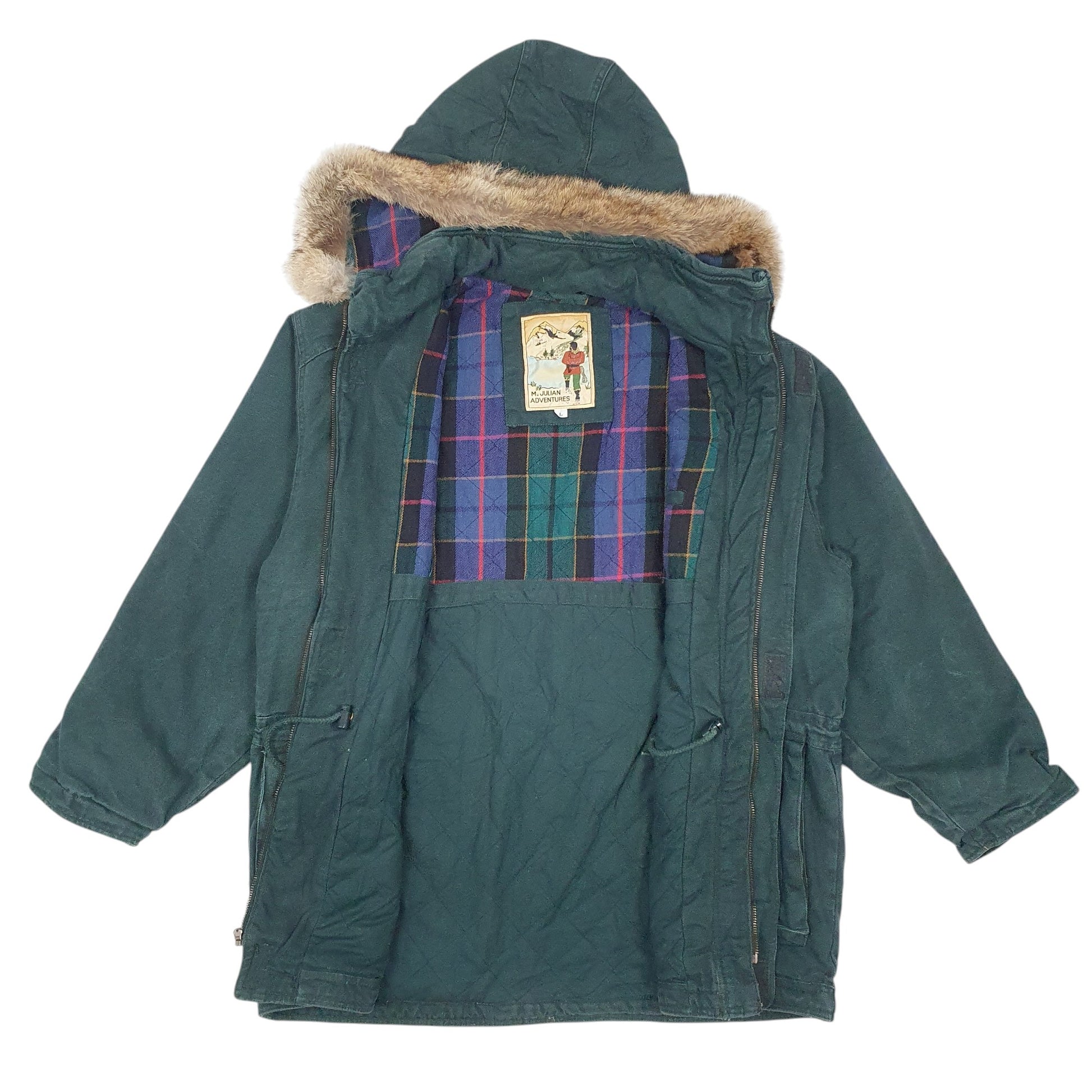 Mens Green M. Julian Adventures Vintage  Coat