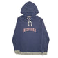 Mens Navy Tommy Hilfiger Spellout Hoodie Jumper