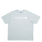 Mens Blue Carhartt  Short Sleeve T Shirt