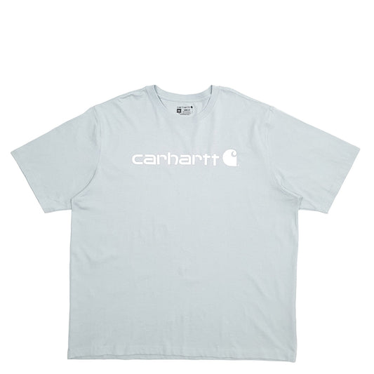 Mens Blue Carhartt  Short Sleeve T Shirt
