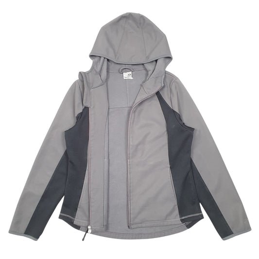 Womens Grey Champion Hoodie C9 Active Full Zip Jumper