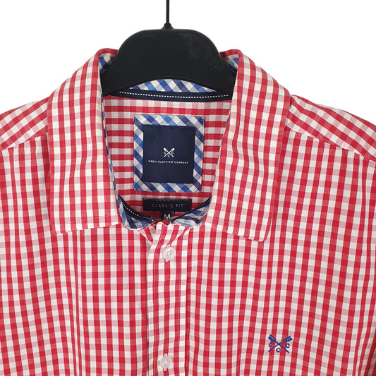 Mens Red Crew Clothing  Long Sleeve Shirt