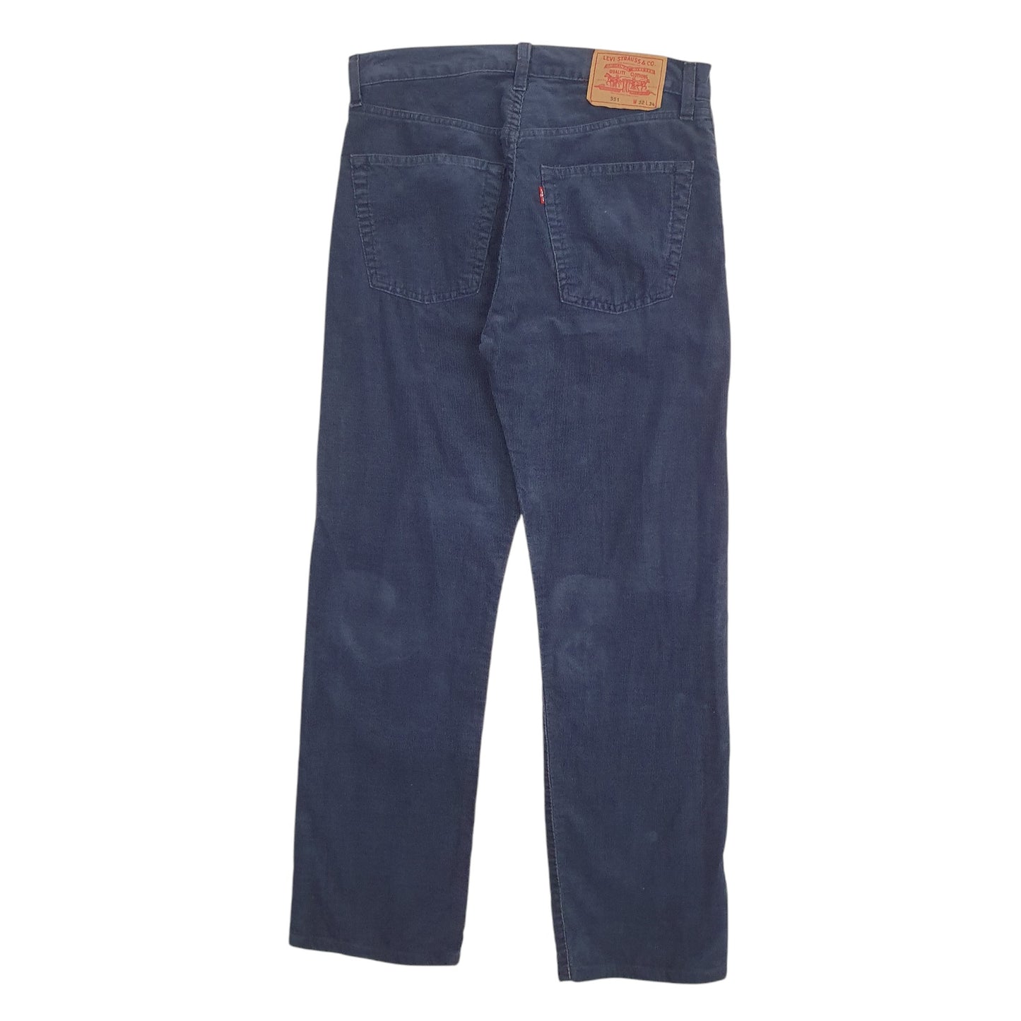 Mens Navy Levis  Corduroy Trousers