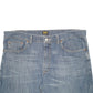 Mens Blue Lee  Denim Shorts