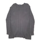 Womens Grey Nautica Knit Ribbed Cable Crewneck Jumper