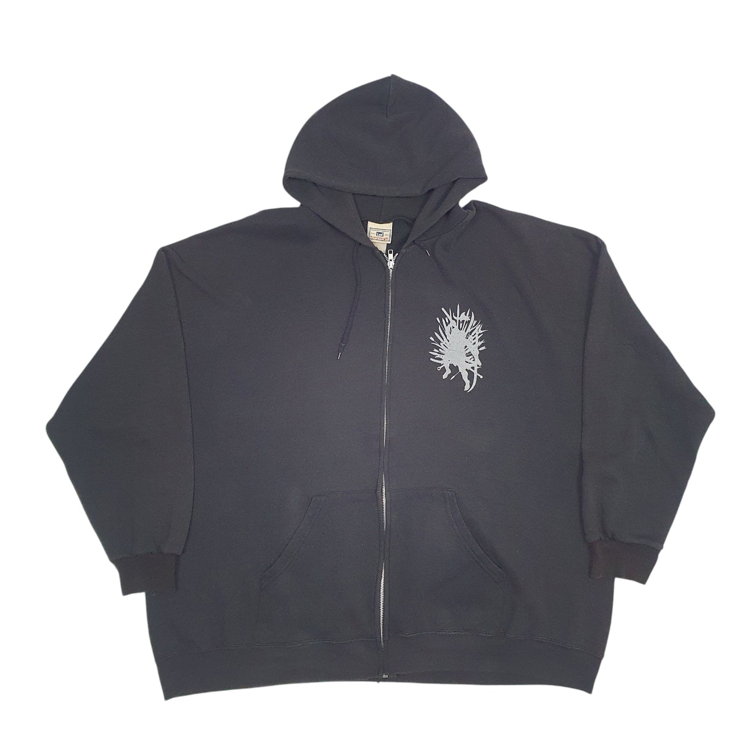 Mens Black Lee  Full Zip Jumper