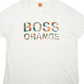 Mens White Hugo Boss  Short Sleeve T Shirt