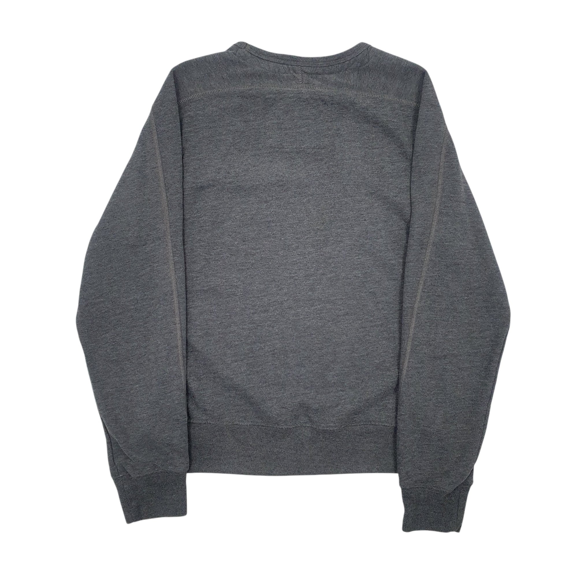 Mens Grey True Religion World Tour Crewneck Jumper