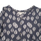 Womens Grey White stuff Blouse Long Sleeve T Shirt
