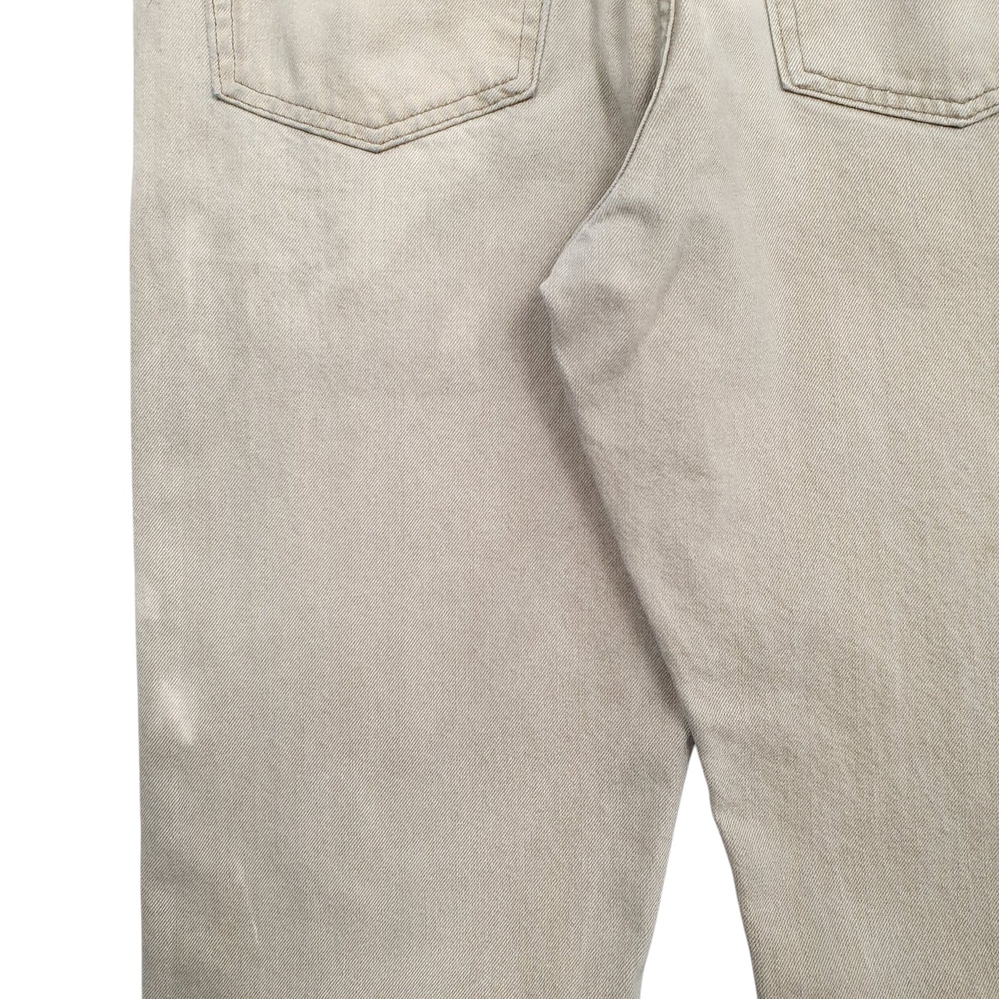 Mens Beige Lee  Casual JeansW36 L34