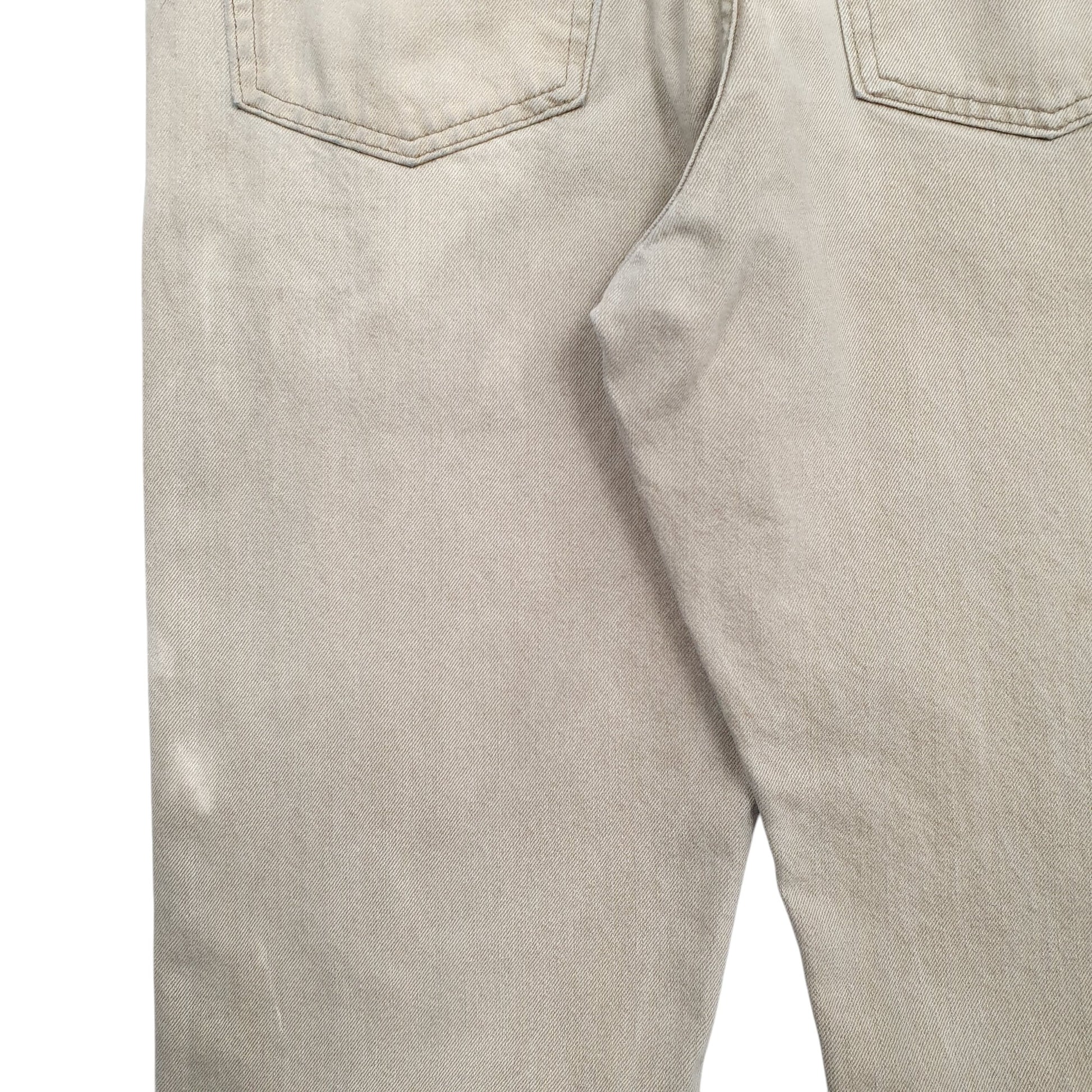 Mens Beige Lee  Casual JeansW36 L34