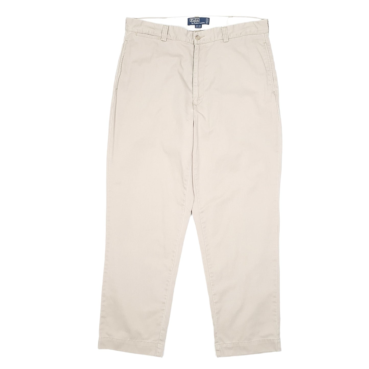 Mens Beige Polo Ralph Lauren Phillip Pant Vintage Chino Trousers