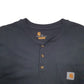 Mens Black Carhartt  Short Sleeve T Shirt