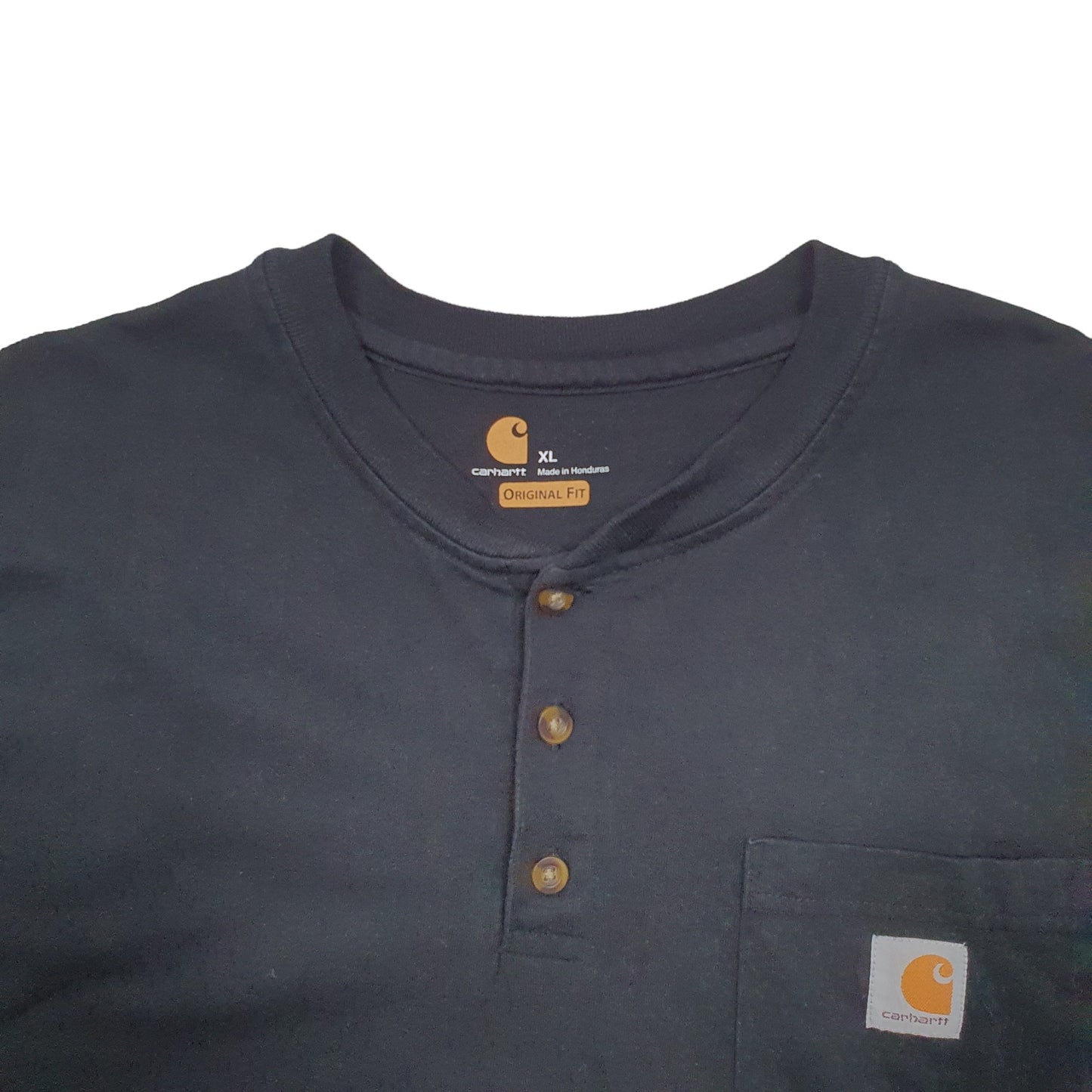 Mens Black Carhartt  Short Sleeve T Shirt